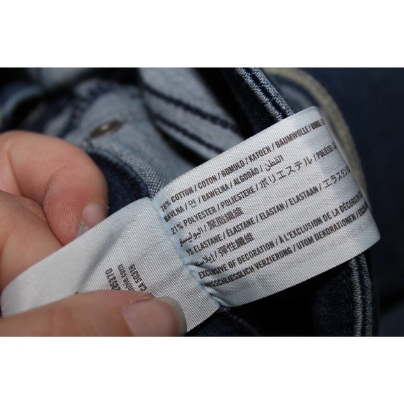 Women's Abercrombie & Fitch Simone High Rise Jean Legging Blue Jeans Size 27 / 4 - Picture 4 of 5